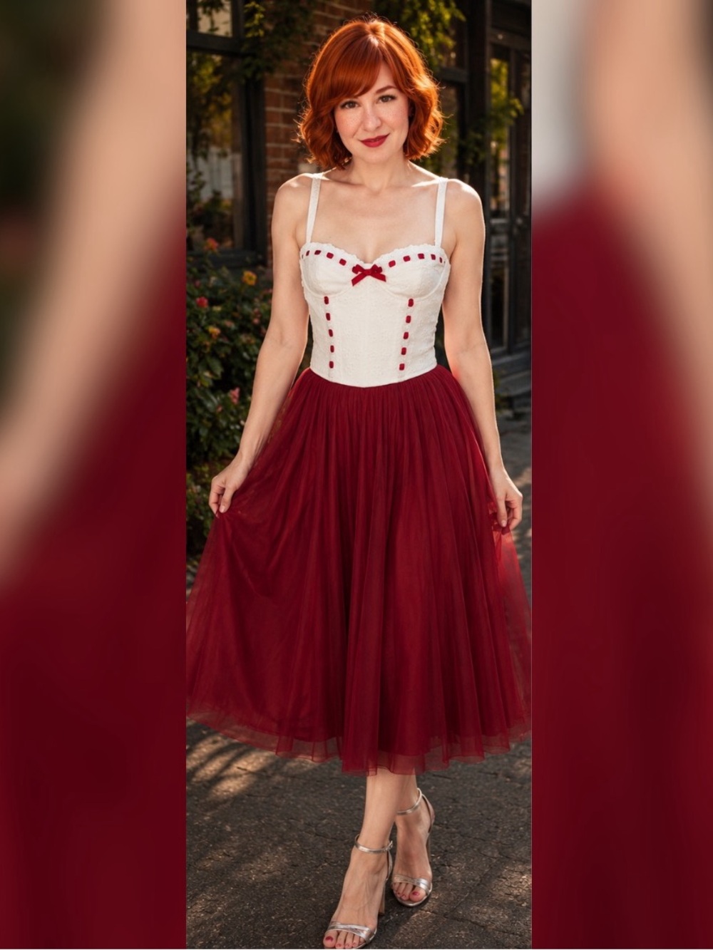 Lacemade The Red Ballroom Corset New With Tags S